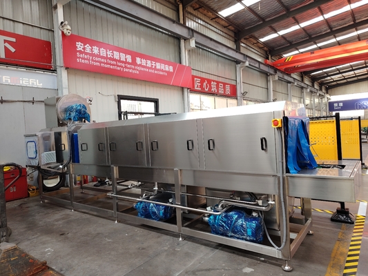 Distribution Vegetable Pallet Crate Basket Washing Machine 304 Stainless Steel Turnover Plastic Crate Washing Machine
