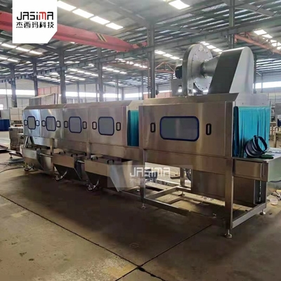 Efficient Basket Washing System Stainless Steel Fruit Basket Washing  Automatic Plastic Basket Washing Machine