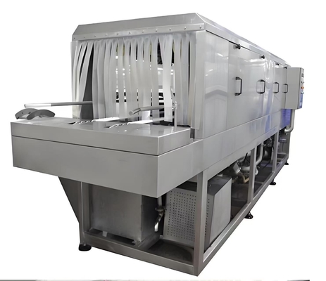 Automatic Commercial Plastic Pallet Basket Crate Tunnel Washer Turnover Basket Cleaning Washing Machine