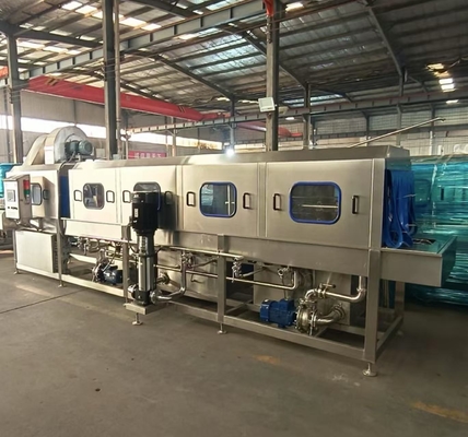 Automatic Commercial Plastic Pallet Basket Crate Tunnel Washer Turnover Basket Cleaning Washing Machine