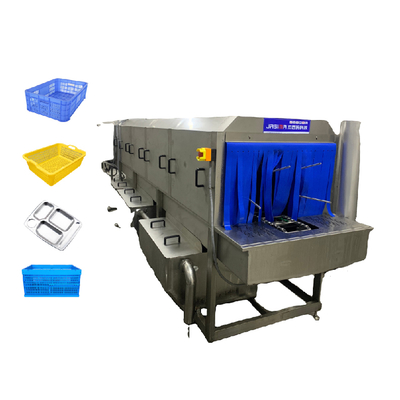 Basket Box Crate Washing Plastic Crate Cleaning Equipment Machine Plastic Basketing Machine Basket Washing Machine